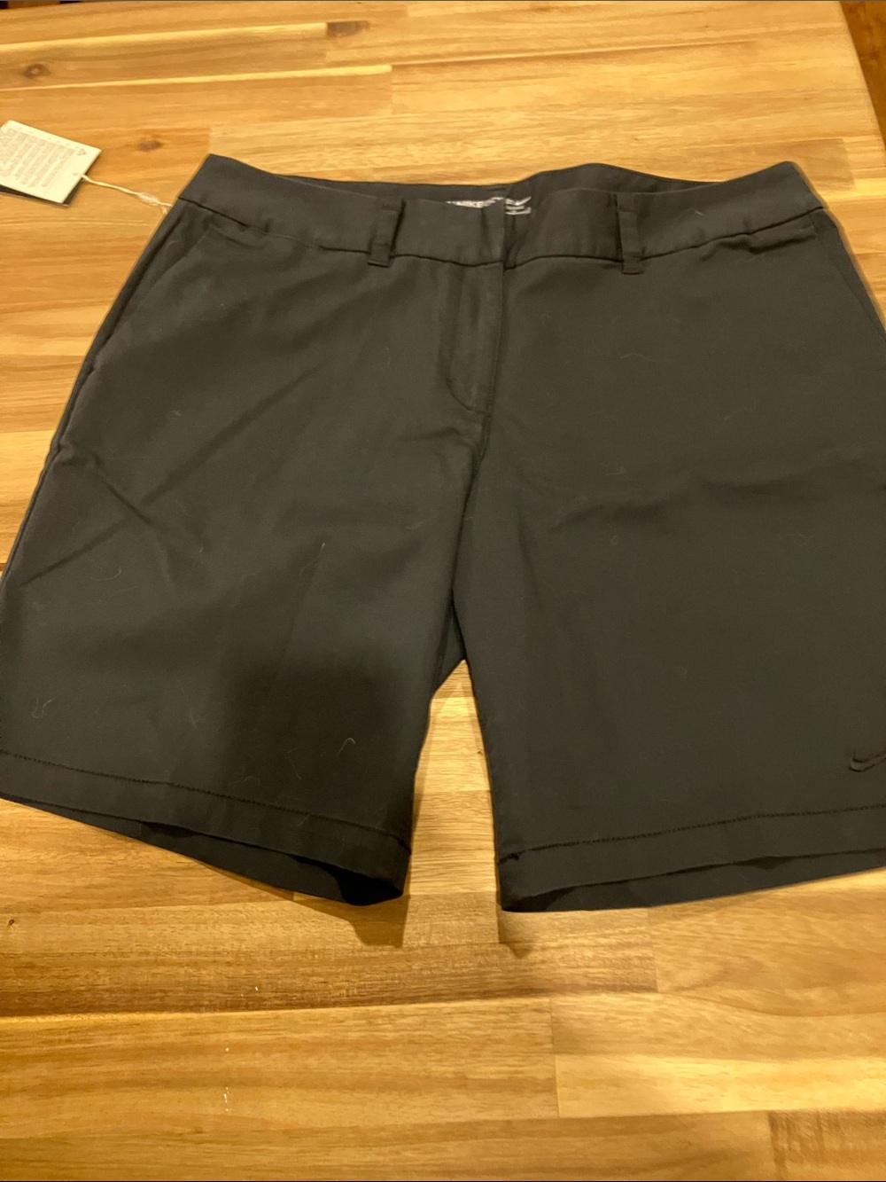 Nike Women’s Black Athletic golf Bermuda Shorts